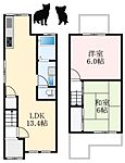 堺市東区野尻町 2階建 築53年のイメージ