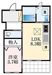 大阪狭山市池尻北2丁目 2階建 築8年のイメージ