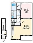 堺市中区小阪 2階建 築13年のイメージ