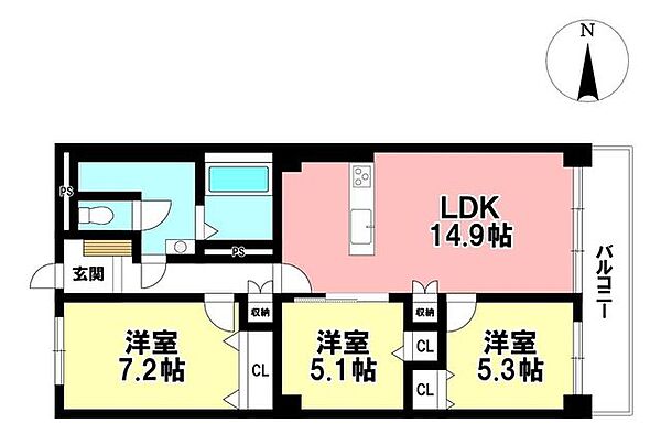 間取り：323000517224