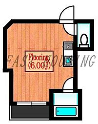 天空MURA ワンルームの間取図画像