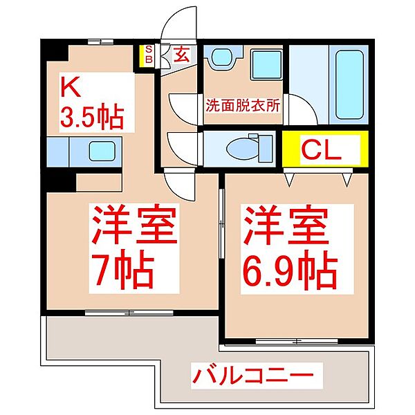 同じ建物の物件間取り写真 - ID:246005424280