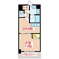 パークサイド加治屋町5階5.8万円