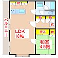 メゾン南国4階5.2万円