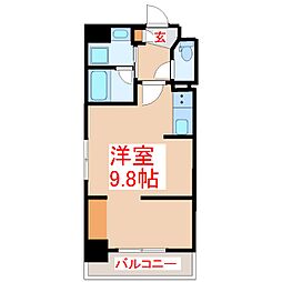 Seplus南林寺 ワンルームの間取図画像
