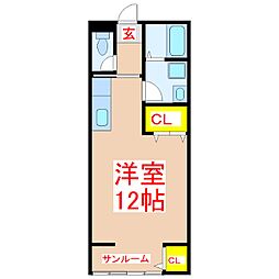 間取図画像 ワンルーム