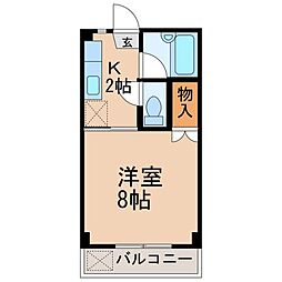 ハイツヤマモト 2階/-
