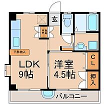 コーポまい　II  ｜ 鹿児島県鹿屋市寿7丁目3番地43-2（賃貸アパート1LDK・1階・37.36㎡） その2