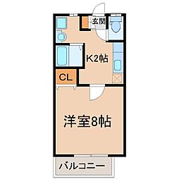 フェヴァリー F 2階/-