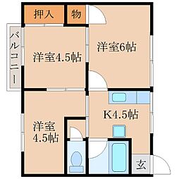 ＡＬＢＡ　Ａ棟 2階