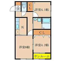 コリーヌ　B棟 1階