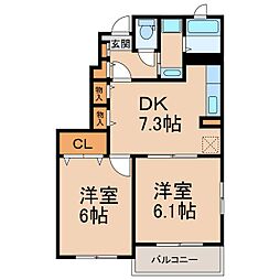 サンリットヒル III 1階