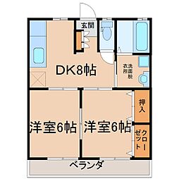 アネックス高山　Ａ 2階/-