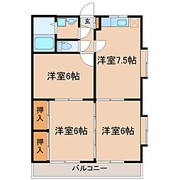 カーリクマンション 1階/-