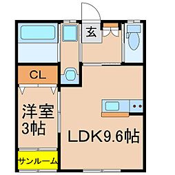 クレストガーデン 1階