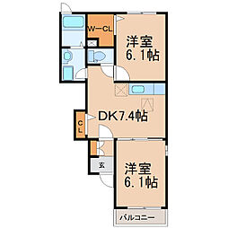 レバンテ B 1階/-