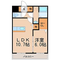 メルローズ札元 1階/-