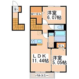 サニープレイス志布志 B棟 2階/-