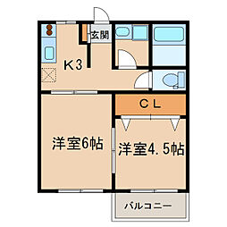 ル シエル 1階/-