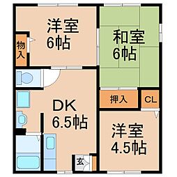 パークサイド笠之原 1階/-