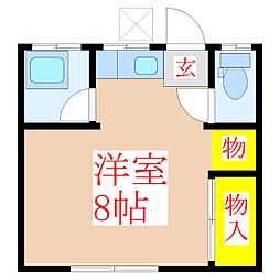 間取図画像 ワンルーム