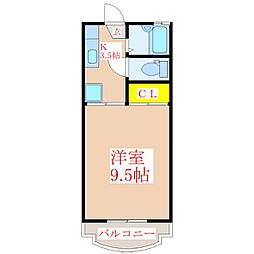 間取図画像 1K