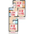 ワイズビレッジ2号棟4階4.7万円