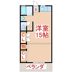 間取図画像 ワンルーム