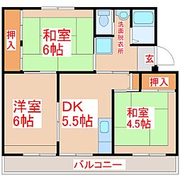 フォレストタウン川辺　Ａ棟 3階/-