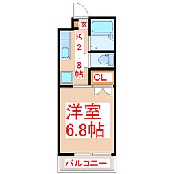 サンハイツありむら 2号棟 2階/-
