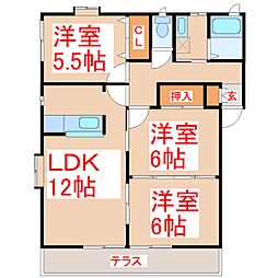 ディアス輝 A棟 1階