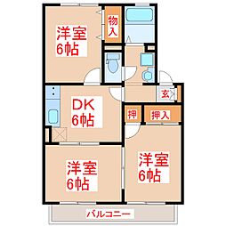 ハイカムール山之内 2階