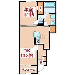 風に憩う B 1階/-
