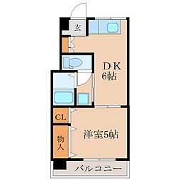 Fビル 1DKの間取図画像