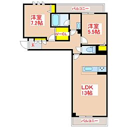 シャーメゾン　ブロート 2階