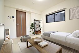 アルカディア下荒田 4階1Kのリビング/ダイニング