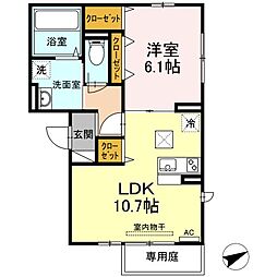 ラフィネ下荒田 1階