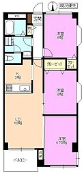 ベルコリン 3LDKの間取図画像