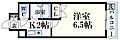 メゾンK6階5.4万円