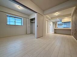 スプランディッド上本町WESTII 1506 15階2LDKのリビング/ダイニング