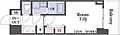 S-RESIDENCENambaDaikokuchoDeux3階7.5万円