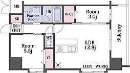 スプランディッドライズ新大阪ノース 11階/1110