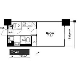 アスヴェル阿波座 BLUE EARTH 2階