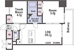 Louis Residence 弁天町 3階