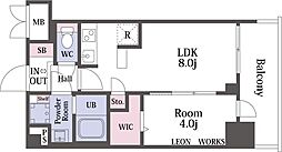 プランドール新北野 5階/508