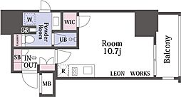 ザ・パークハビオ谷町六丁目クロス 6階