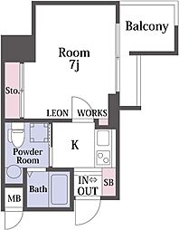 セレニテ梅田ルフレ 4階/404