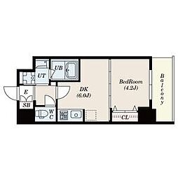 S-RESIDENCE阿波座West 4階