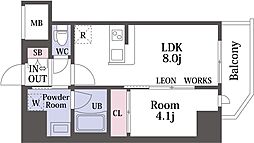 コンフォリア・リヴ北浜高麗橋 4階