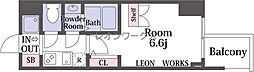 セレニテ谷町四丁目アリエ 1Kの間取図画像